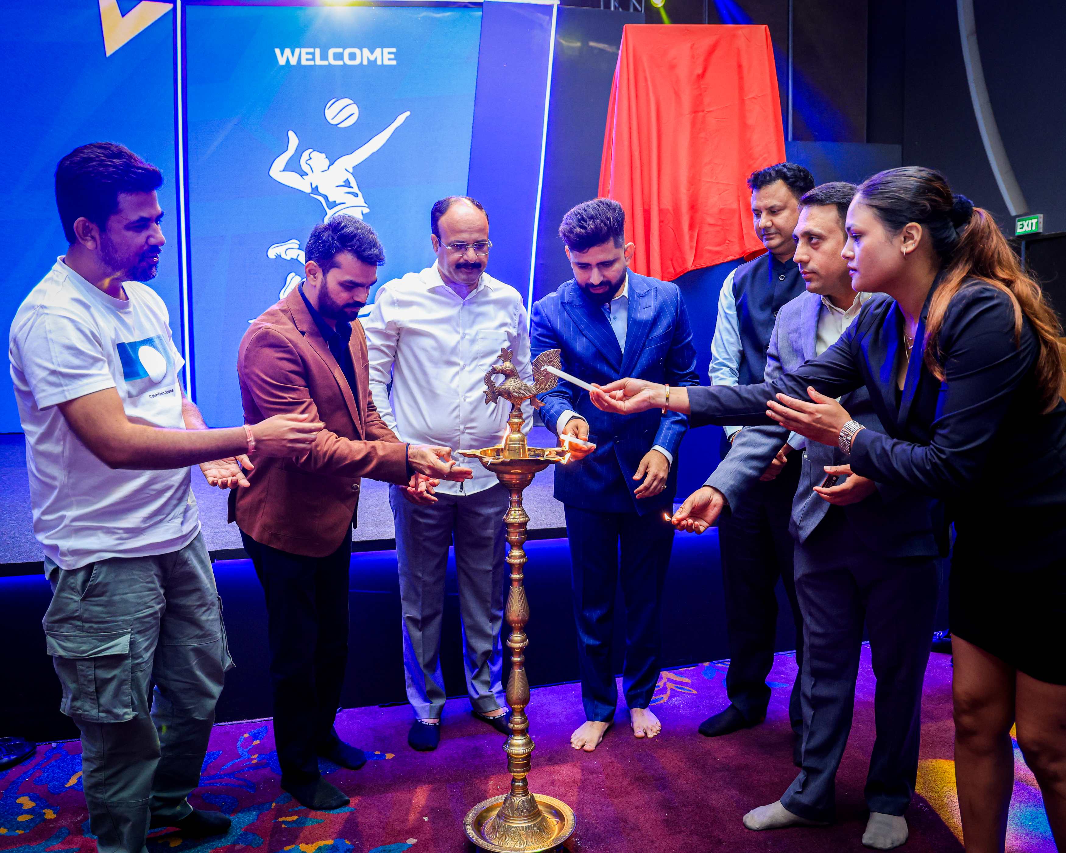 VCL launch event moment
